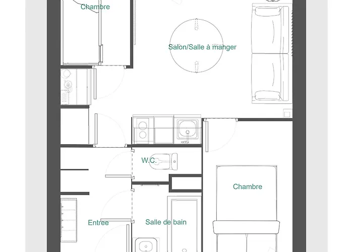 2p Cabine, Renove, Balcon, Parking Gratuit, Pied Des Pistes - Fr-1-755-22 Διαμέρισμα La Plagne