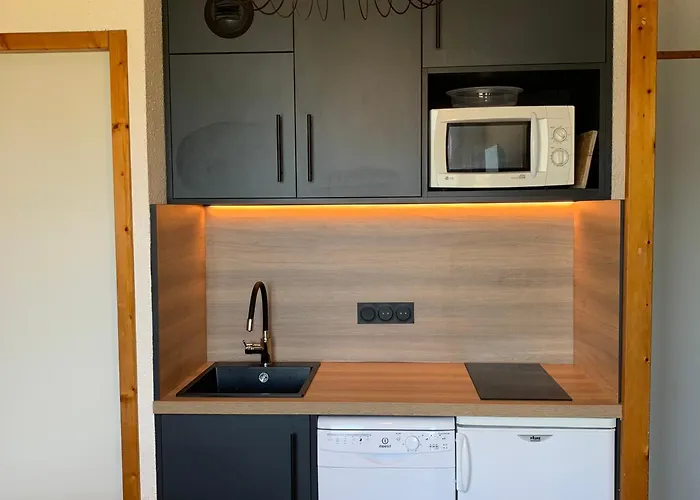 2p Cabine, Renove, Balcon, Parking Gratuit, Pied Des Pistes - Fr-1-755-22 Διαμέρισμα