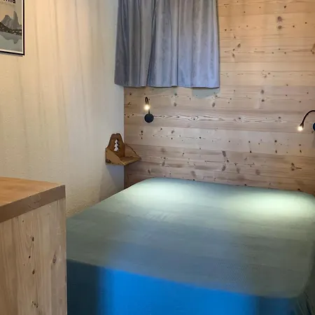 Apartment 2p Cabine, Renove, Balcon, Parking Gratuit, Pied Des Pistes La Plagne